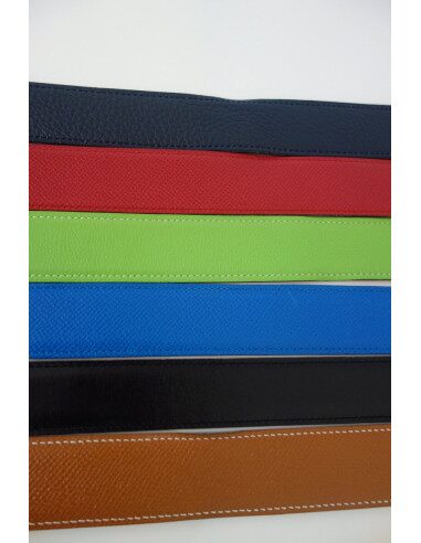 6 CEINTURES REVERSIBLES HERMES 