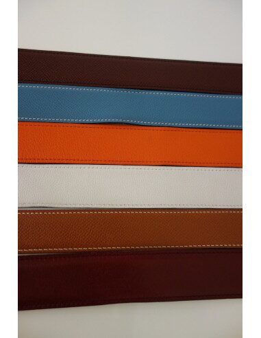 6 CEINTURES REVERSIBLES HERMES 