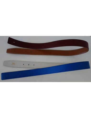 6 CEINTURES REVERSIBLES HERMES 