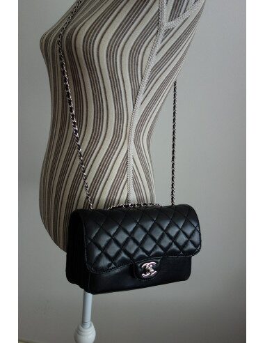 SAC CHANEL TIMELESS CUIR NOIR 