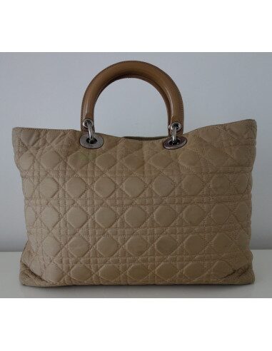 SAC LADY DIOR GM BEIGE