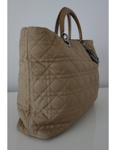 SAC LADY DIOR GM BEIGE