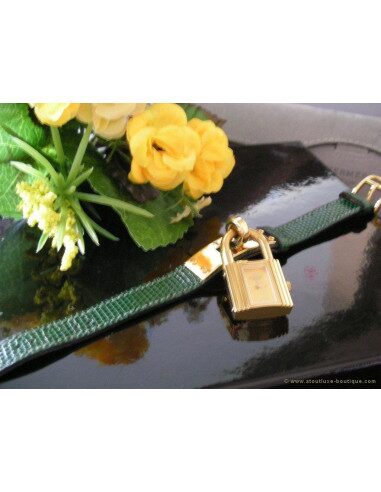 MONTRE HERMES KELLY BRACELET CROCODILE/LEZARD