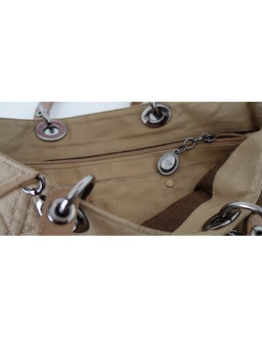 SAC LADY DIOR GM BEIGE