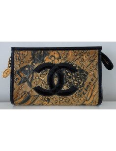 TROUSSE / POCHETTE CHANEL MEDAILLON VINTAGE