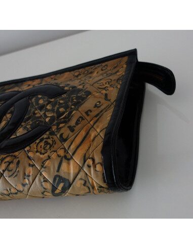 TROUSSE / POCHETTE CHANEL MEDAILLON VINTAGE