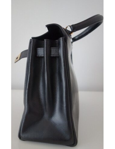 SAC HERMES KELLY VINTAGE 28 NOIR