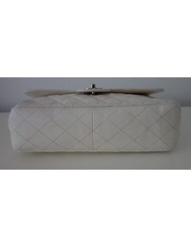 SAC CHANEL CLASSIQUE BLANC GM