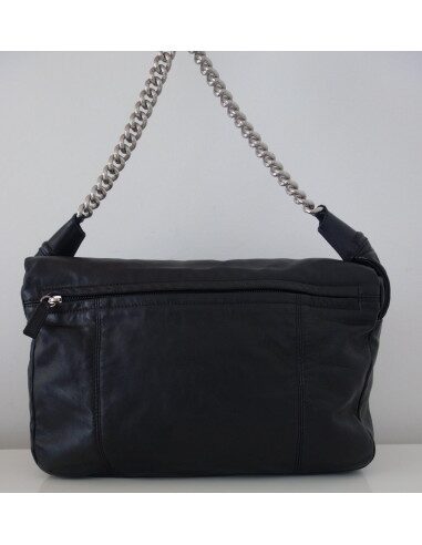 SAC CHANEL CUIR NOIR 