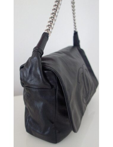 SAC CHANEL CUIR NOIR 