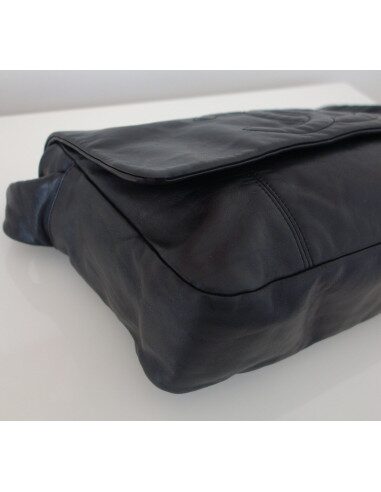 SAC CHANEL CUIR NOIR 