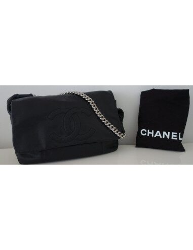 SAC CHANEL CUIR NOIR 