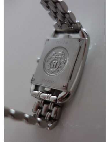 MONTRE HERMES CAPE COD PM ACIER 