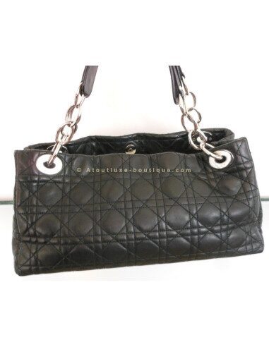 SAC LADY DIOR EAST WEST NOIR