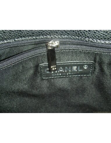 SAC GRAND SHOPPING CHANEL NOIR
