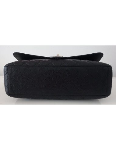 SAC CHANEL CLASSIQUE JUMBO CAVIAR NOIR