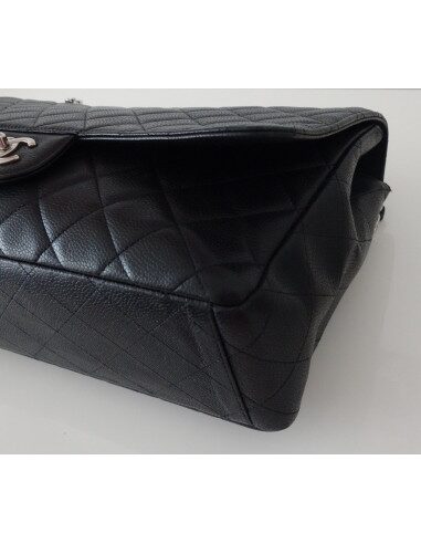 SAC CHANEL CLASSIQUE JUMBO CAVIAR NOIR