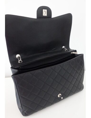 SAC CHANEL CLASSIQUE JUMBO CAVIAR NOIR