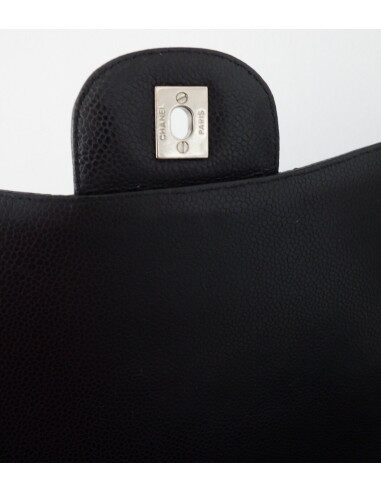 SAC CHANEL CLASSIQUE JUMBO CAVIAR NOIR