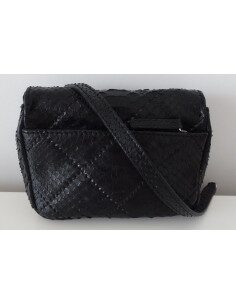 PETIT SAC CHANEL TIMELESS PYTHON NOIR 2