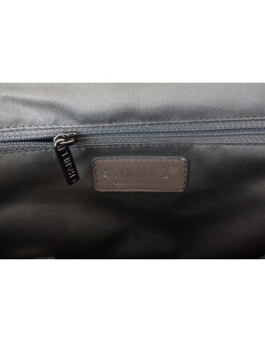 SAC CHANEL BOURSE CUIR NOIR 