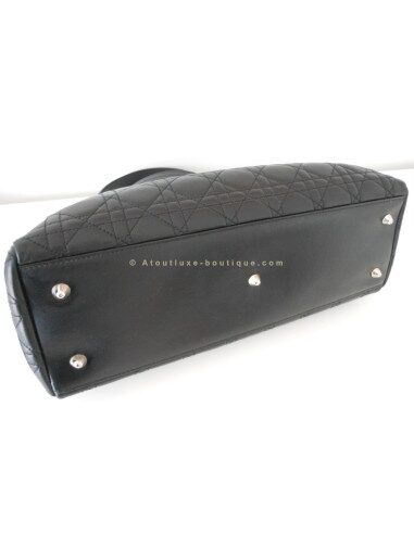 SAC LADY DIOR EAST WEST NOIR