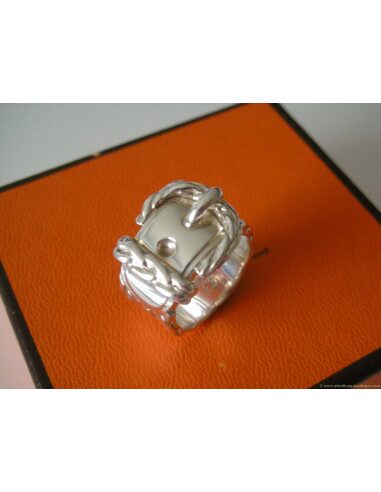 BRACELET ET BAGUE HERMES SELLIER