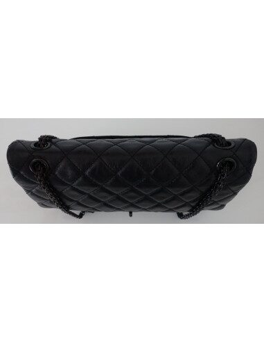 SAC CHANEL 2.55 ALL BLACK