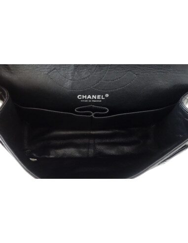SAC CHANEL 2.55 ALL BLACK
