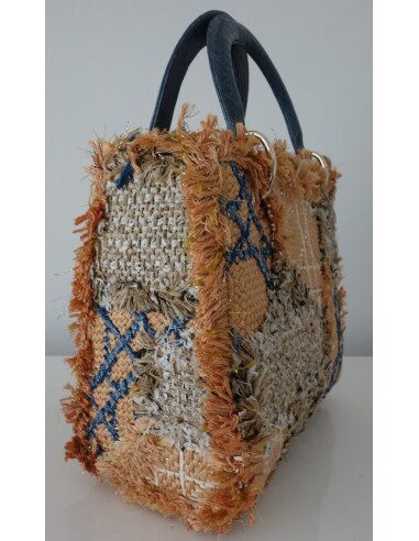 SAC LADY DIOR TWEED ET CROCODILE