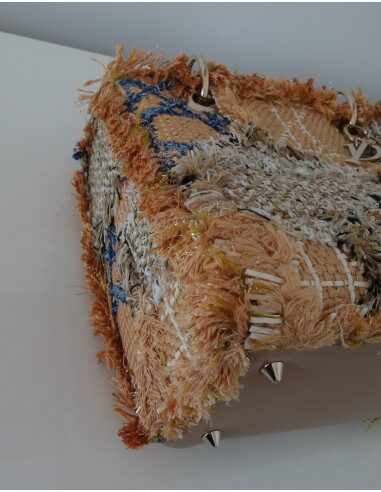 SAC LADY DIOR TWEED ET CROCODILE