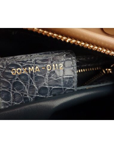 SAC LADY DIOR TWEED ET CROCODILE