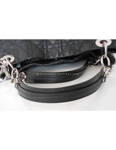 SAC LADY DIOR EAST WEST NOIR