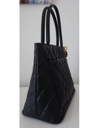 SAC CHANEL MEDAILLON NOIR