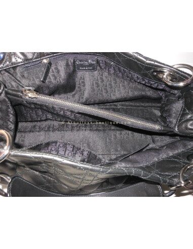 SAC LADY DIOR EAST WEST NOIR