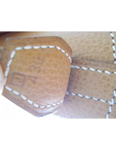 SAC HERMES BOLIDE 35 COULEUR COGNAC