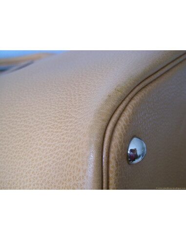 SAC HERMES BOLIDE 35 COULEUR COGNAC