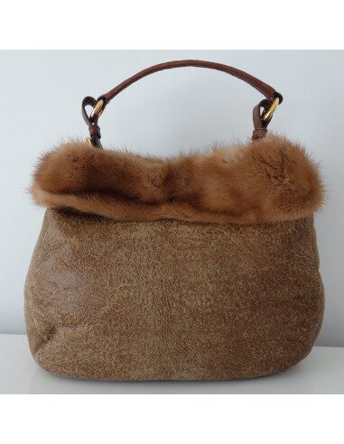 SAC PRADA FOURRURE