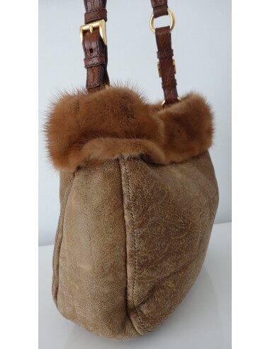 SAC PRADA FOURRURE