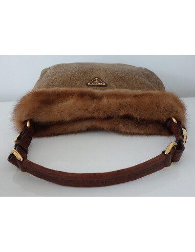 SAC PRADA FOURRURE