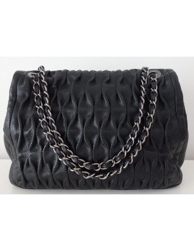 SAC CHANEL CUIR NOIR JUMBO