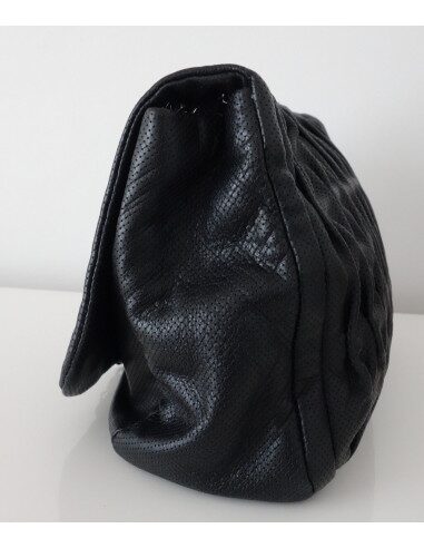 SAC CHANEL CUIR NOIR JUMBO
