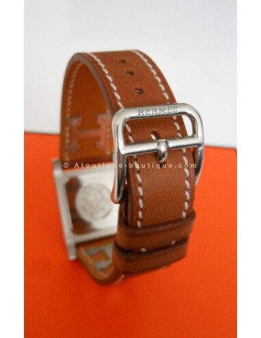 MONTRE HERMES MEDOR ACIER BRACELET BARENIA