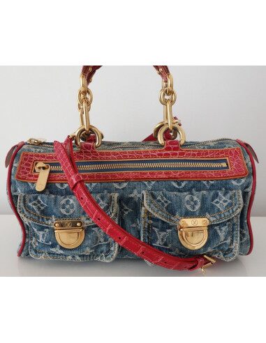 SAC NEO SPEEDY VUITTON JEAN ET CROCODILE