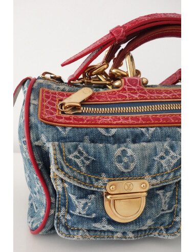 SAC NEO SPEEDY VUITTON JEAN ET CROCODILE