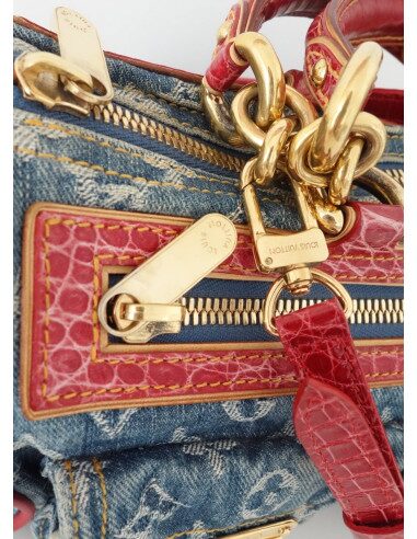 SAC NEO SPEEDY VUITTON JEAN ET CROCODILE