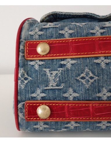 SAC NEO SPEEDY VUITTON JEAN ET CROCODILE
