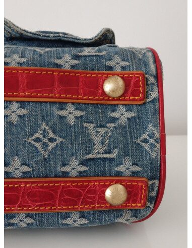 SAC NEO SPEEDY VUITTON JEAN ET CROCODILE