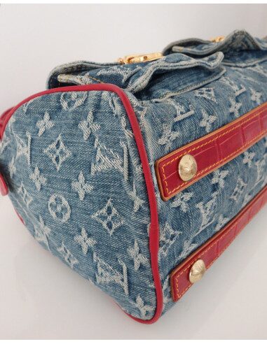 SAC NEO SPEEDY VUITTON JEAN ET CROCODILE