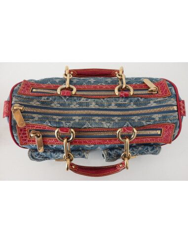 SAC NEO SPEEDY VUITTON JEAN ET CROCODILE